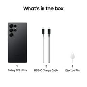Samsung Galaxy S25 Ultra 512GB Unlocked Android Cell Phone with 200MP Camera, Titanium Black