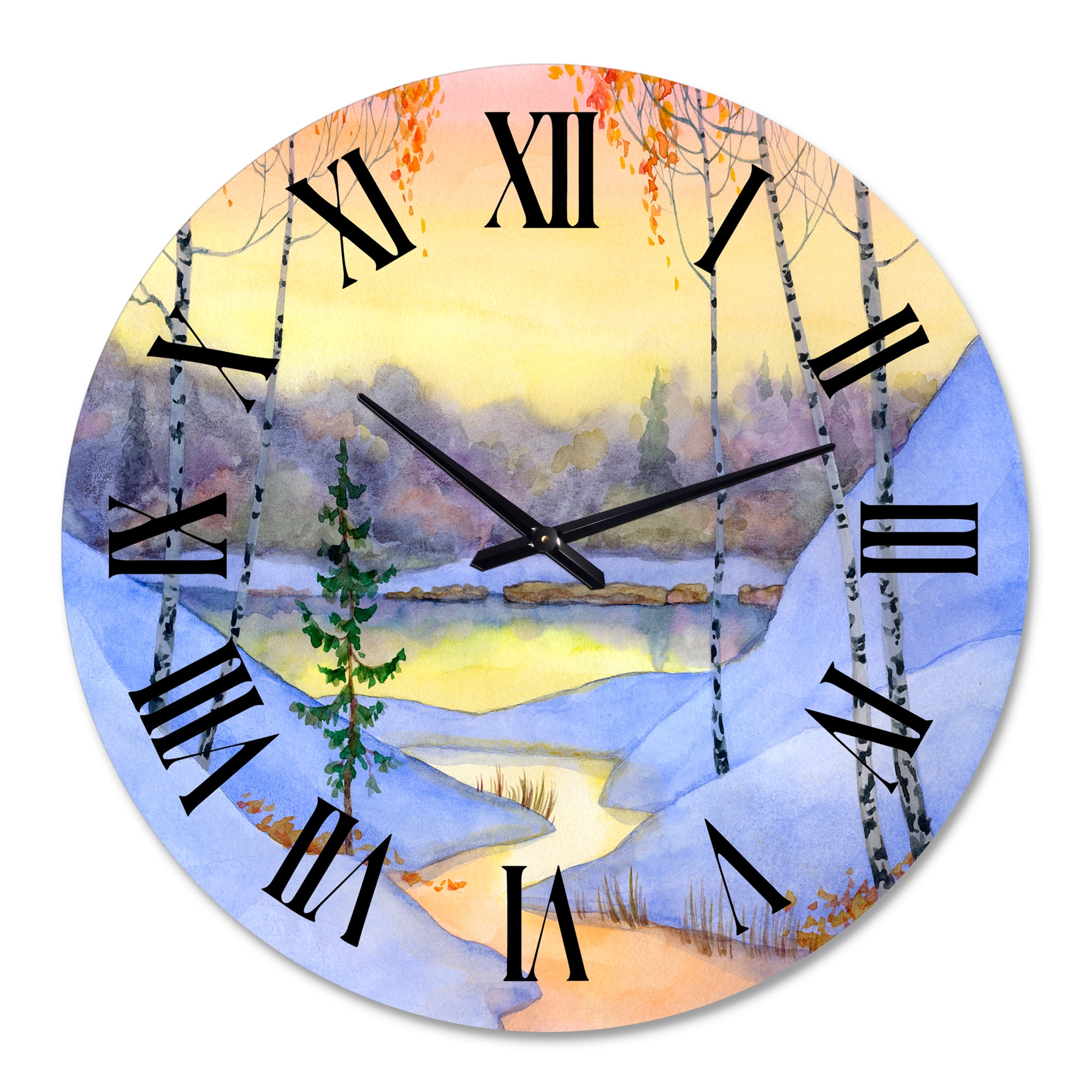 Designart 1 in Wall Clock