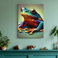 thumbnail image 3 of BCIIG  Bathroom Animal Wall Art Funny Frog Painting See Hear Speak No Evil Animal Picture Prints for Bathroom, 3 of 5
