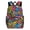 HuWng-2, variant on Colorful Dots Radiating Outward Burst Big Student Laptop Backpack For College Women Middle High Teen Bookbag Travel Daypack