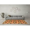 thumbnail image 3 of Ahgly Company Indoor Rectangle Oriental Brown Modern Area Rugs, 2' x 5', 3 of 4