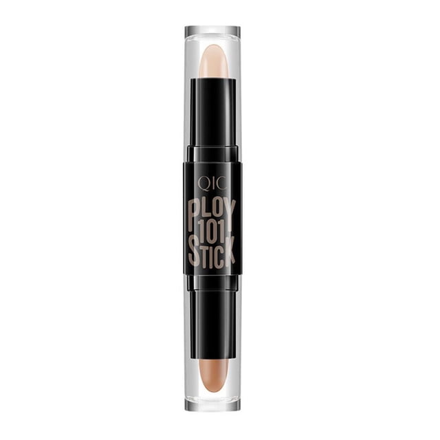 Dual-Ended Contour And Highlight Stick 2.8g Each Ivory White Root Pink Natural Color Creamy Blendable Makeup