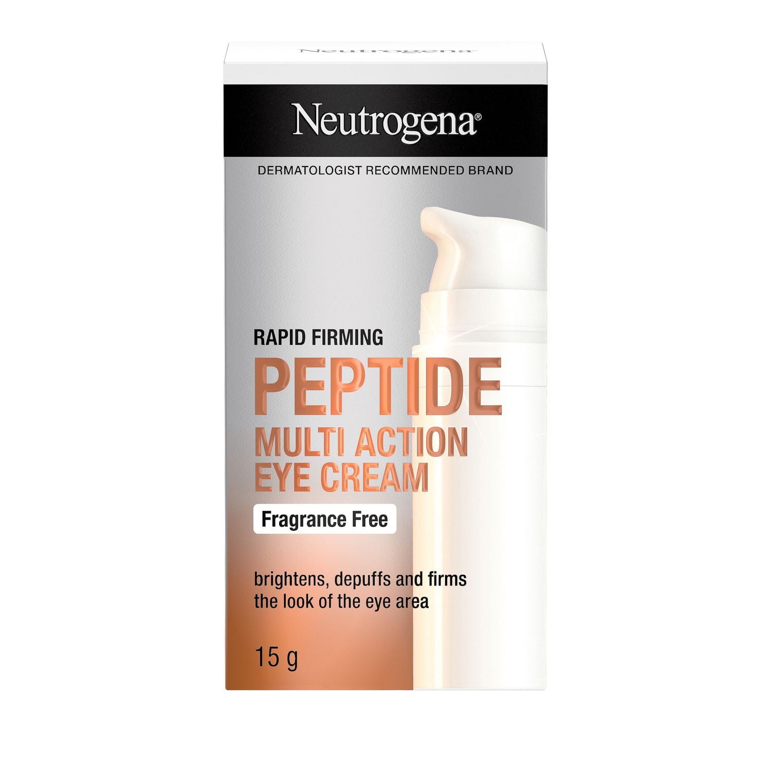Crème multi-action Yeux Peptide Fermeté express Neutrogena - Peptides - Cernes, fermeté, poches sous les yeux 15 g