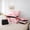 Pink 02, variant on Erosebridal Girly Pink Ribbon Twin Bedding Sets 7-Piece, Cartoon Strawberry Bedding Comforter Set