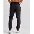 thumbnail image 3 of Hanes Originals Men's Cotton Joggers with Pockets, 30.5" Black 3XL, 3 of 6