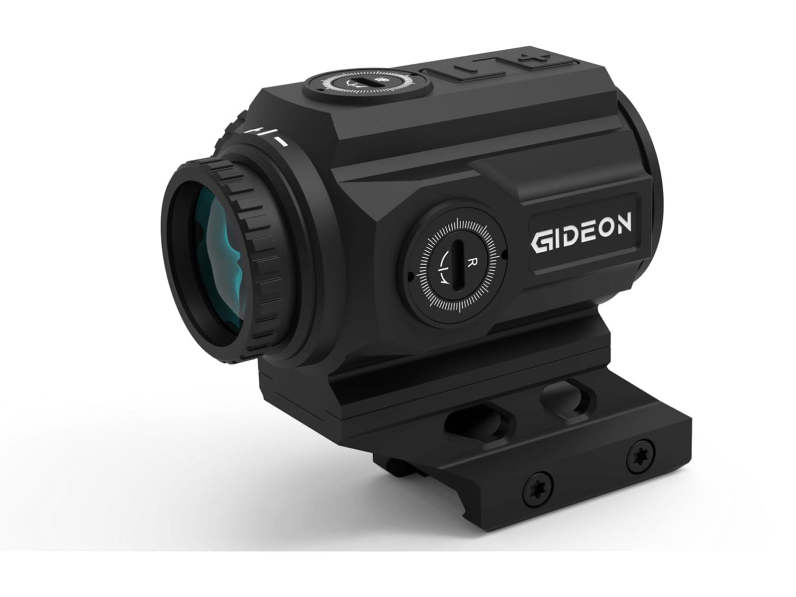Gideon Optics Advocate Micro Prism Scope, Red, Black