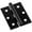 Black, variant on National Hardware - V129 3 x 2-1/2 Screen/Storm Hinges - 2 Per Pack