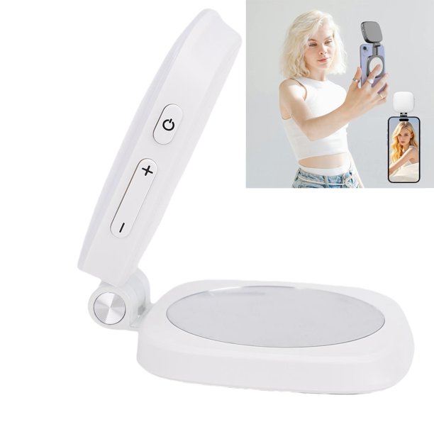 Luz de Selfie, 3 temperaturas de color LED Selfie Light para transmisorio en vivo