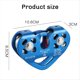 thumbnail image 5 of Polea de Carro de Cable con Rodamiento de Bolas Accesorios para Escalada en Hielo y para Exteriores Polea de Aleación de Aluminio para Rescate en Espeleología, 5 of 6