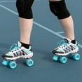 thumbnail image 3 of Lenexa Sonic Cruiser 2.0 Unisex Outdoor High Performance Rebound Wheels Quad Roller Speed Skates for Men and Women - Sneaker Shoe Style for Outdoor Skating, 3 of 4