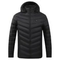 thumbnail image 3 of Daznico Winter Coats for Men,Winter Heated with 9 Area Warmth Technology Warm Heated Jacket for Cold Weather Outdoor Activities,Size:3XL, 3 of 9