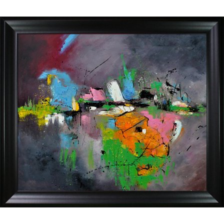 La Pastiche  Pol Ledent 'Abstract 8821503' Framed Fine Art Print