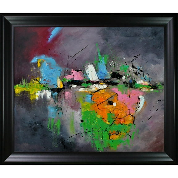 La Pastiche  Pol Ledent 'Abstract 8821503' Framed Fine Art Print