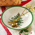 thumbnail image 3 of Holiday Ceramic Christmas Dinnerware & Cutlery Set with Festive Tree Plates, Bowls, Mugs, Saucers for Holiday Dining, 3 of 6