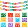 thumbnail image 1 of Banderines mexicanos DUNCHATY, paquete de 3, plástico, 6.7 m, 1 of 7