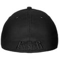 thumbnail image 4 of The Punisher Symbol Black on Black New Era 39Thirty Fitted Hat-Large/XLarge, 4 of 5
