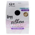 thumbnail image 7 of L'eggs Silken Mist Beautiful Sheer Tights Ultra Sheer, Q, Jet Black, 1 pc, 7 of 7