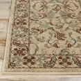 thumbnail image 3 of BNM Floral Scroll Vines Indoor Runner Rug, 2' x 11', Ivory, 3 of 7