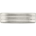 thumbnail image 4 of Sterling Silver Ss 6mm Brushed Fancy Band Size 11 Made In United States qwb108b-11, 4 of 5