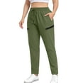 thumbnail image 2 of Posijego Women's Sweatpants Plus Size Pants High Waist Elastic Straight Leg Casual Track Pants with Pockets Drawstring, 2 of 6