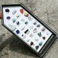 thumbnail image 4 of RSAMD 31 Pcs/Set Healing Crystal Natural Gemstone Reiki Chakra Collection Stones Box, 4 of 6