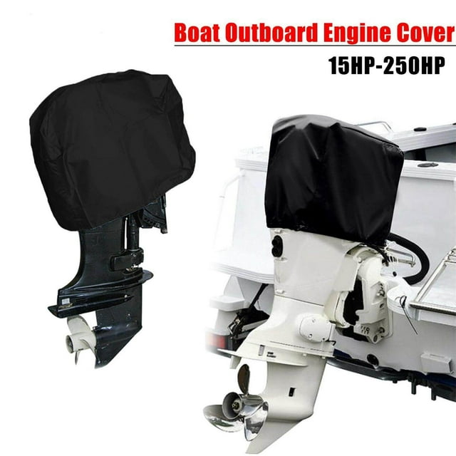 Boat Full Outboard Engine Cover Motor Motor Hood Cover Marine Anti Sunlight Anti Wind 60-100HP