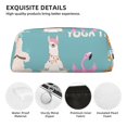 thumbnail image 3 of Rocae Animal Meditation for Multifunctional Pen Organizer with Zipper Closure, Ideal for Tools, Gadgets, Cosmetics, Stationary,Travel Accessary, 3 of 5