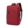 thumbnail image 3 of Xingzhi 15.5 Inch Laptop Backpacks Large Capacity Sleeve Storage Rucksack with Charging Hole School Padded Computer Phone Shoulder Bags Red, 3 of 8