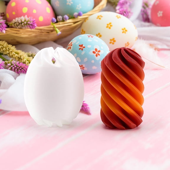Musical Spinning Easter Egg Stress Relief Toy, Decompression Sensory Egg for Adults, Calming Desk Ornament Spring Party Favor