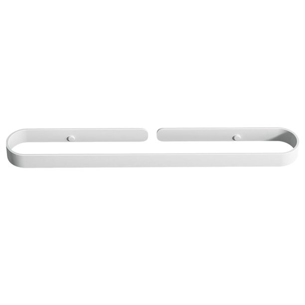 Inteprter Toallero de aluminio, toallero de un solo poste, toallero montado en la pared con pegamento que no deja marcas para baño, cocina y dormitorio Juegos de accesorios de baño METRO Inteprter HA026380-02