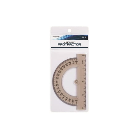 Pro Art Protractor 180 Degree 4"