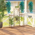 thumbnail image 6 of zhmrfg Simulation Admiralty Willows Green Plants Rattan Artificial Fake Flowers, Wall Hanging Vines for Home Decoration, Perfect for Weddings, Easy Maintenance, Adds Vibrant Colors to Any Room, 6 of 6