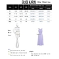 thumbnail image 5 of Vestido largo GRACE KARIN Summer para mujer azul marino XXL, 5 of 5
