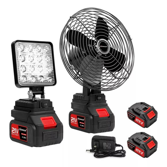 Ventilador Portátil Inalámbrico Ventiladores Piso Recargable