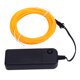 thumbnail image 1 of Cable EL, 4 Modos, Cable EL Flexible Naranja Cortable De 16,4 Pies Y 5 M Para Decoración Navideña, 1 of 7