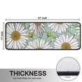 thumbnail image 5 of Kitchen Rugs Sets Of 2,Light Blue Daisy Flower Pattern Anti Fatigue Kitchen Mat Rugs Non Slip Washable,Decorative Kitchen Floor Mats for Kitchen,Sink,Laundry,17"x47"+17"x47", 5 of 5