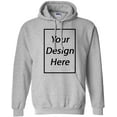 thumbnail image 1 of JOOCAR Add Your Own Text and Design Custom Personalized Sweatshirt Hoodie, 1 of 3
