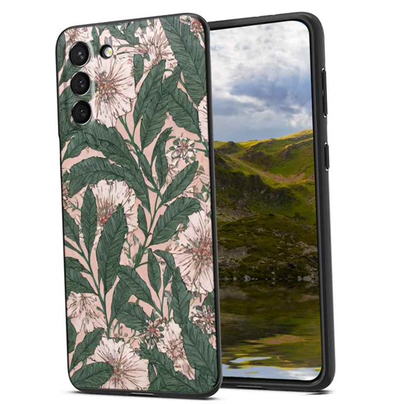 Compatible with Samsung Galaxy S23+ Plus Phone Case, Floral-26 Case Men Women, Flexible Silicone Shockproof Case for Samsung Galaxy S23+ Plus