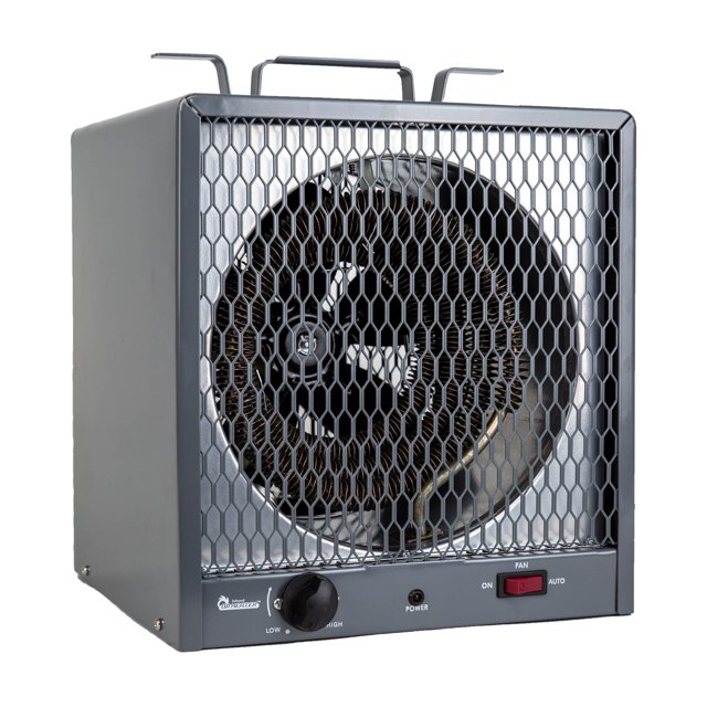 Dr. Infrared Heater Workshop Portable Industrial Space Heater, Gray (2 Pack)