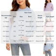 thumbnail image 3 of Little Girls Cable Knit Chiffon Bow Sweater Soft Holiday Crew Neck Long Sleeve Fall Winter Kids Pullover Blue 1-2 Years, 3 of 7