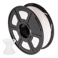 thumbnail image 1 of SUNLU PLA 3D Printer Filament 1.75mm Dimensional Accuracy +/- 0.02mm 1kg(2.2lbs) Spool, White, 1 of 8