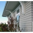 thumbnail image 6 of 3"W x 20"D x 26"H Standard Merced Architectural Grade PVC Bracket with Block Ends, 6 of 11