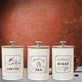 thumbnail image 3 of Siruishop Kitchen Canister Set - Coffee Sugar And Tea Storage Container Jar With Lid, 3 of 8