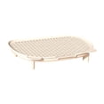 thumbnail image 4 of BELOVING Cat Litter Box Mat Litter Pad Washable Step Easy to Clean Lightweight Ramp Sturdy Portable Versatile for Small & Elderly Cats white, 4 of 7