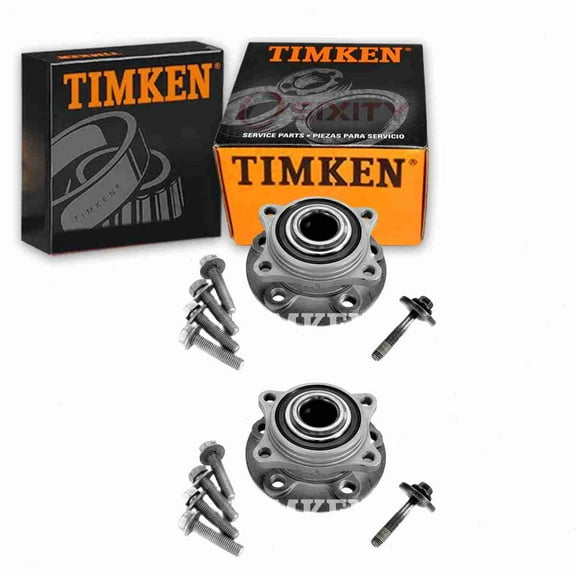2 pc Timken HA590187 Wheel Bearing Hub Assembly for 274298 31329980 513194 801842D 86723715 91739912 BR930277 Driveline Axle Axles Hubs
