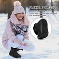 thumbnail image 6 of Ecetana Snow Boots for Women Waterproof Warm Ankle Boots Non‑Slip Lightweight Outdoor Winter Boots with Side Zipper, 6 of 7