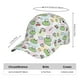 thumbnail image 2 of Balery Frog Wear Chef Hat Gorra de béisbol de tamaño ajustable para correr, entrenar y actividades al aire libre. Gorra de papá para todas las estaciones., 2 of 6