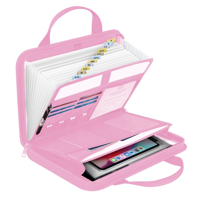 Organizador de archivos onvvippiv, carpeta de acordeón ignífuga, 13 bolsillos