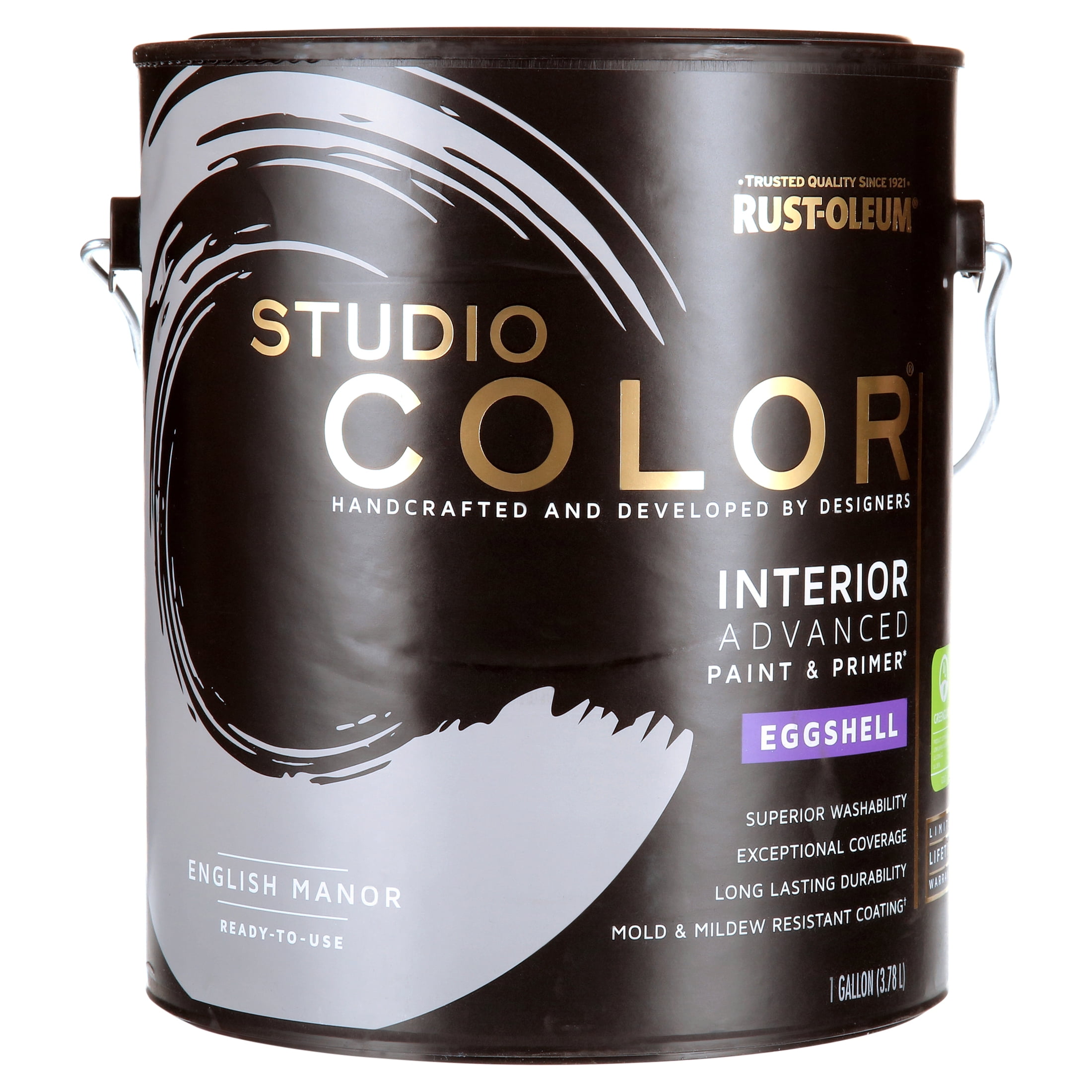 English Manor, Rust-Oleum Studio Color Interior Paint + Primer, Eggshell Finish, Gallon