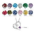 thumbnail image 3 of Mementos USA Custom Family Women's Necklace with Birthstone Name-Mother's Day Gift, 3 of 6